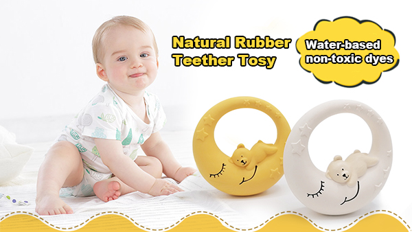 Non-toxic and odorless natural latex toys